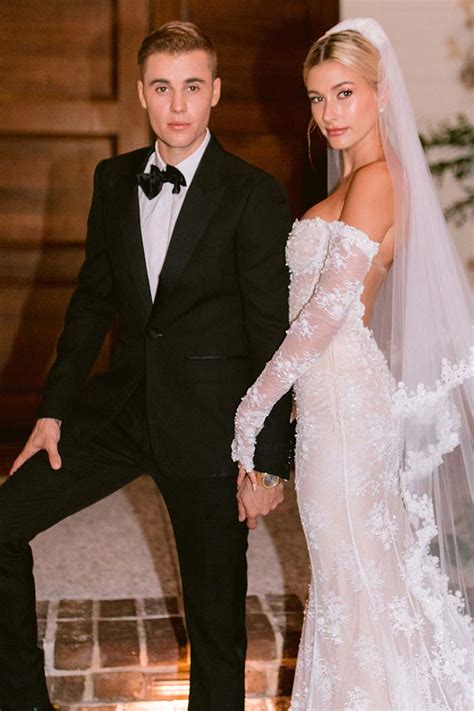 Justin Bieber Shares First Photos of Hailey Baldwin at Wedding